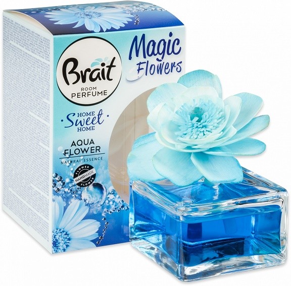 Brait Magic Osvěžovač 75ml Aqua flower - Drogerie Osvěžovače a svíčky Difuzéry, gelové, dekorativní